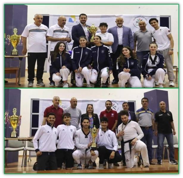 ذهب التايكواندو لطلبة عمان الاهلية في بطولة الجامعات