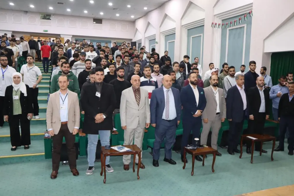 يوم علمي في كلية الهندسة التكنولوجية لقسم الهندسة الميكانيكية بعنوان (حياة الطالب بين الدراسة وسوق العمل)