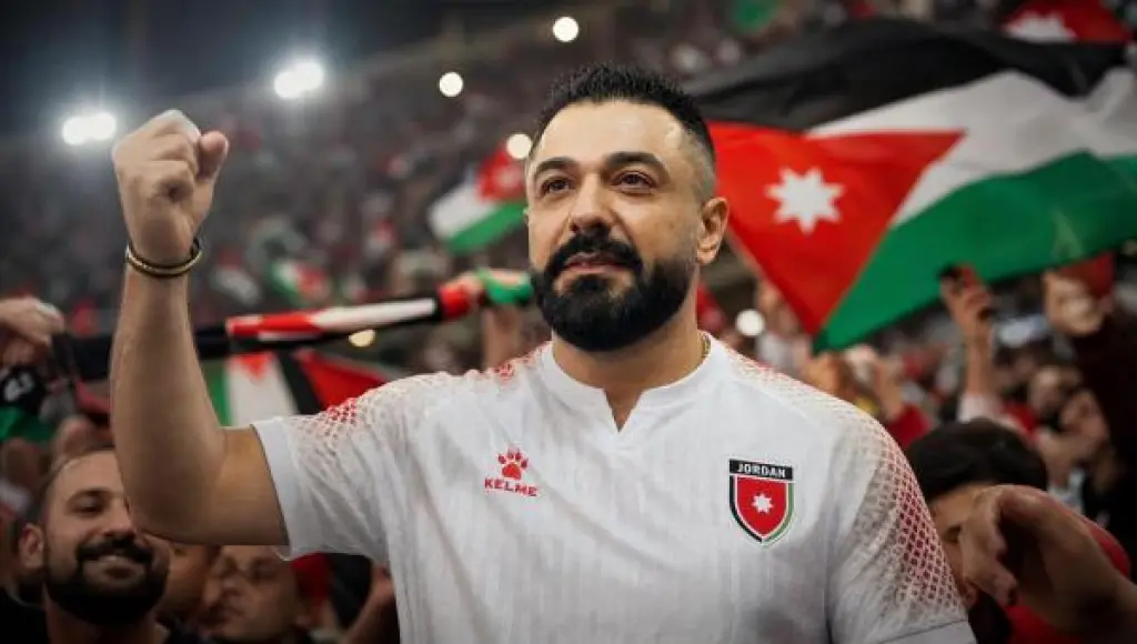 الفنان صخر حتر يطلق أغنيته الجديدة للمنتخب الوطني الأردني بعنوان “منتخبنا في الملعب”