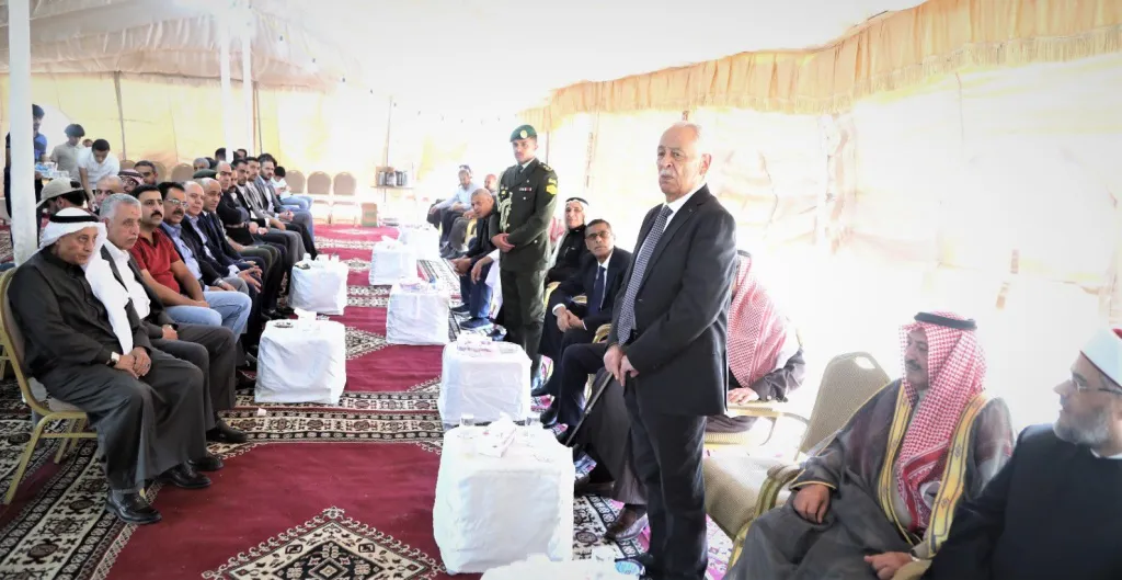 مندوبا عن الملك وولي العهد.. العيسوي يعزي عشيرة الزيادات / عباد وآل أبو أحمده