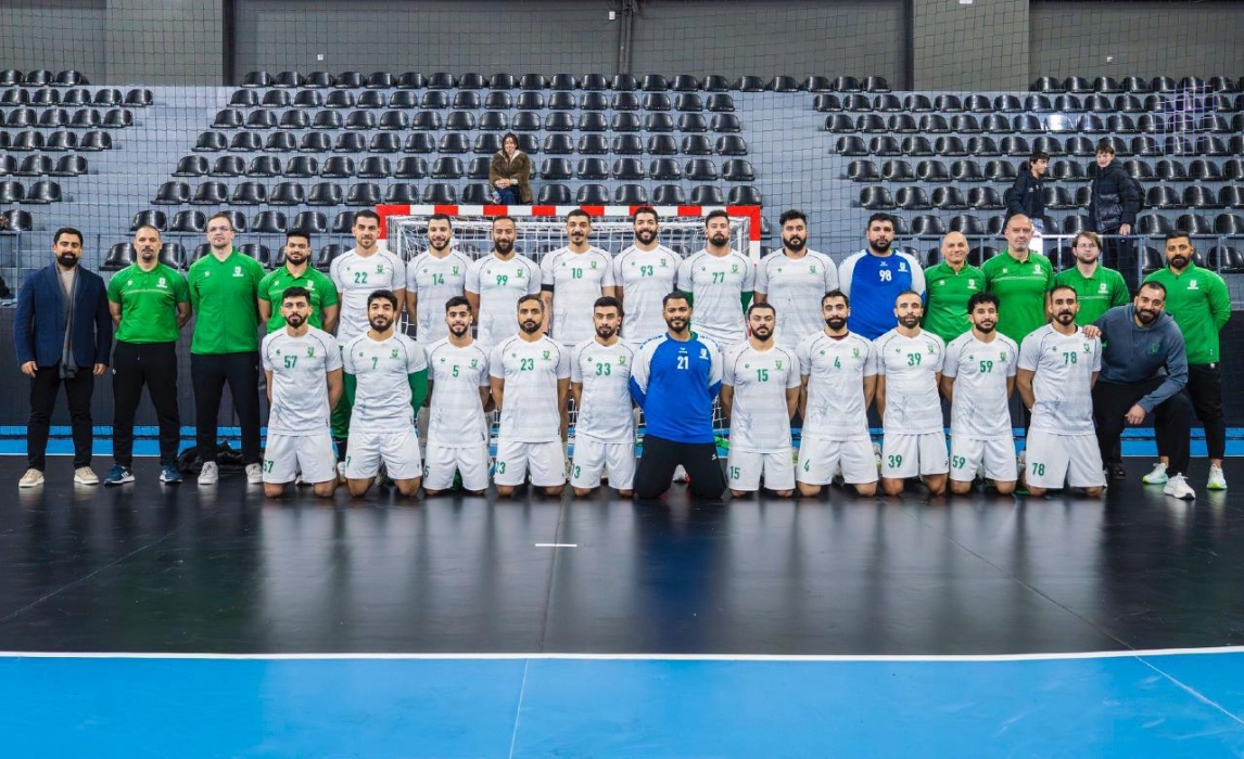 بعثة المنتخب السعودي لكرة اليد تصل للكويت للمشاركة في البطولة الآسيوية لكرة اليد ٢٢ .