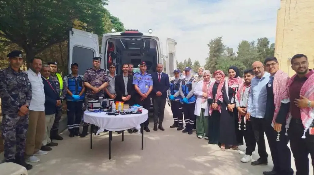 الجامعة الهاشمية تنظّم يوماً طبياً تطوعياً تحت شعار شيك على حالك