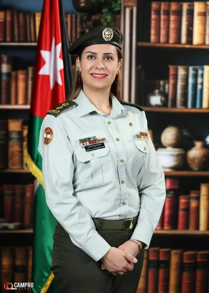 المقدم هلا يوسف بدر ... مبارك الترفيع