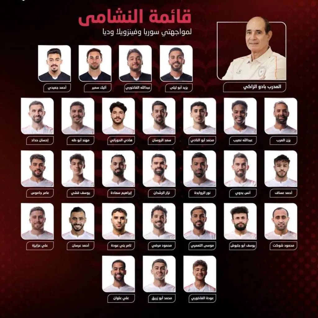 من القائمة الأولى إلى كأس آسيا .. الزاكي يفتح باب النشامى أمام خيارات جديدة