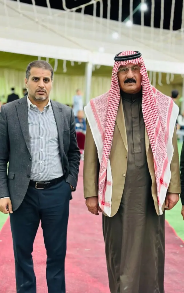 الحجايا يعزي بوفاة المرحوم  الحاج خليل احمد الاحمد ابو هاني