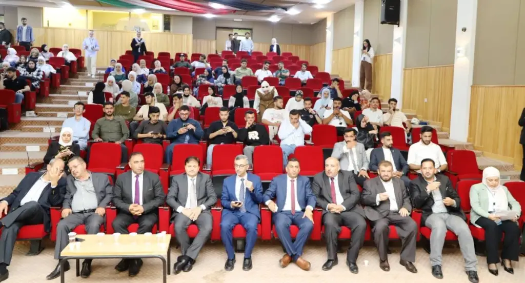احتفال النادي الطلابي ( IEEE-BAU-Center ) في البلقاء التطببقية