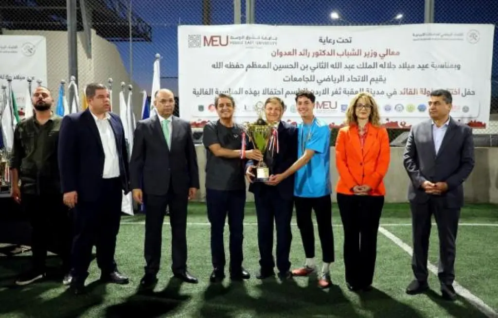 البلقاء التطبيقية بطلاً لبطولة الجامعات الأردنية في خماسي كرة القدم