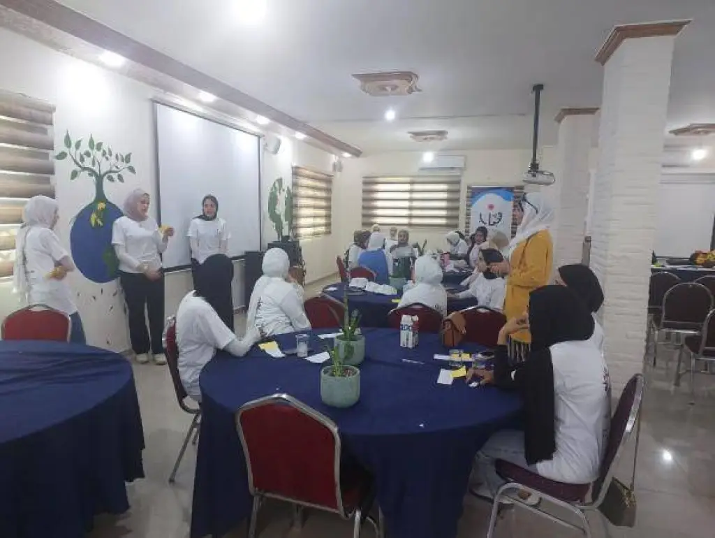 إنطلاق معسكر التغير المناخي في مركز شابات ماركا