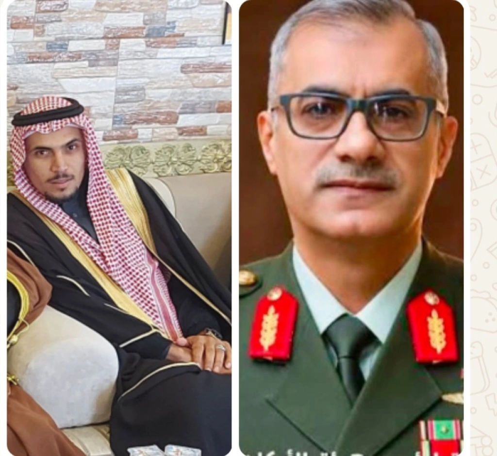 الشوابكة  يبارك  إلى الباشا  الحراسيس