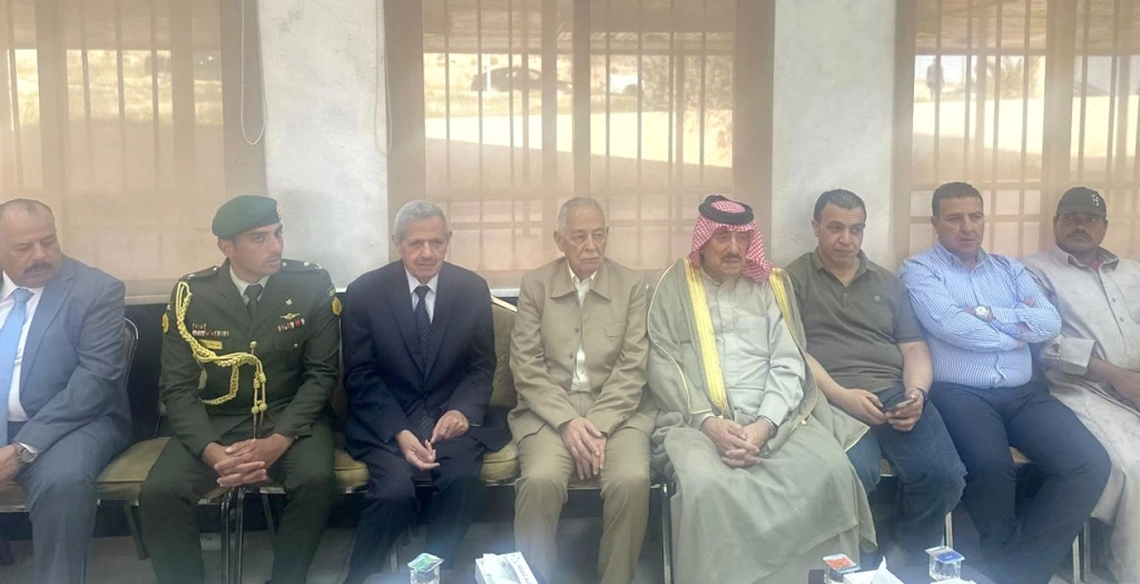 مندوبا عن الملك وولي العهد...العيسوي يعزي عشيرة الكركي