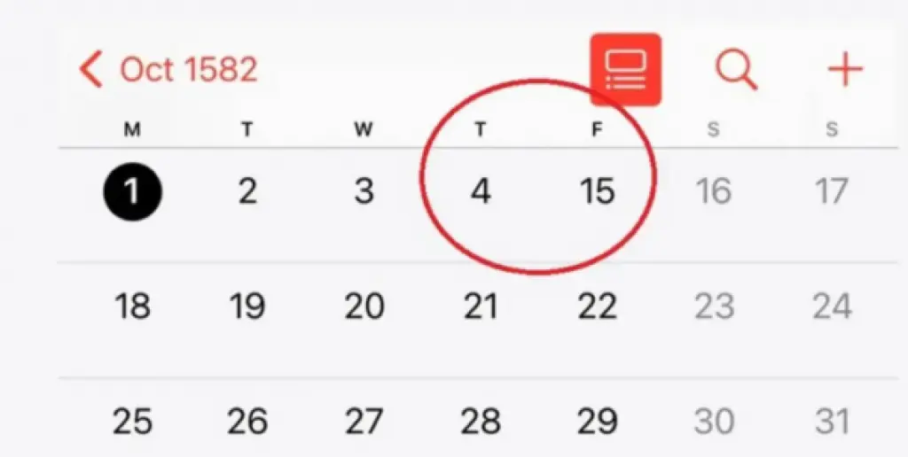 في أكتوبر 1582 .. نام العالم واستيقظ بعد 10 أيام كاملة