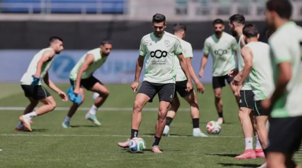 منتخب النشامى يتدرب في سان دييجو استعدادا للقاء كولومبيا وديا