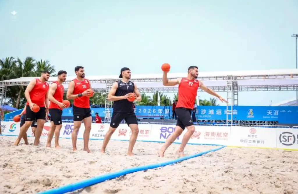 منتخب اليد الشاطئية يبدأ تحضيراته في سانيا للمشاركة الآسيوية