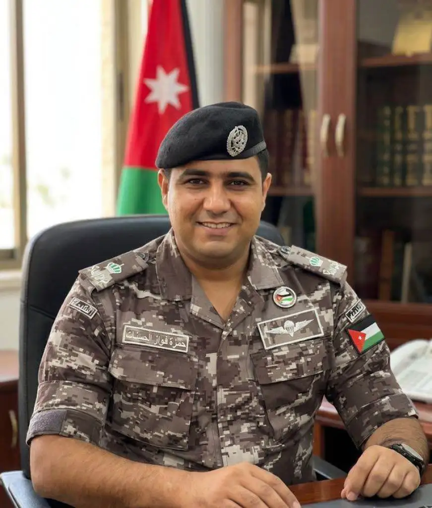 الرائد  حمزه فواز الحسنات ... مبارك الترفيع