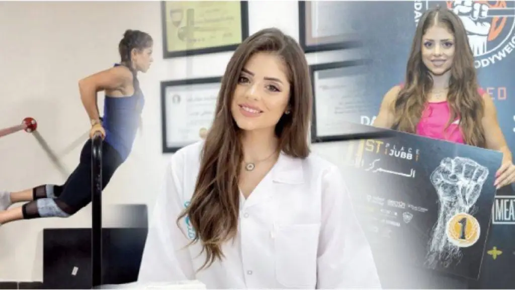 نعواس.. طبيبة أسنان وجدت شغفها الرياضي