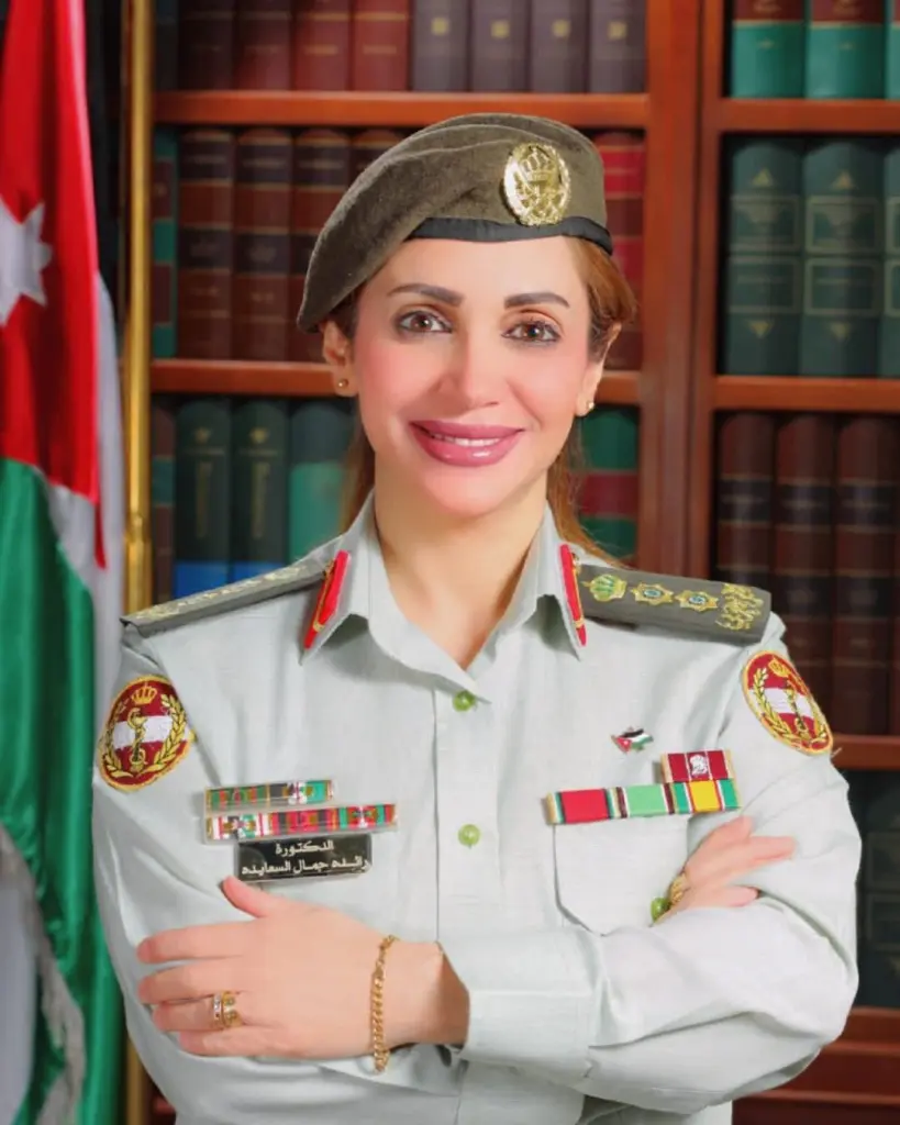 العقيد الدكتورة رائدة جمال ادروبي السعايدة .. مبارك الترفيع