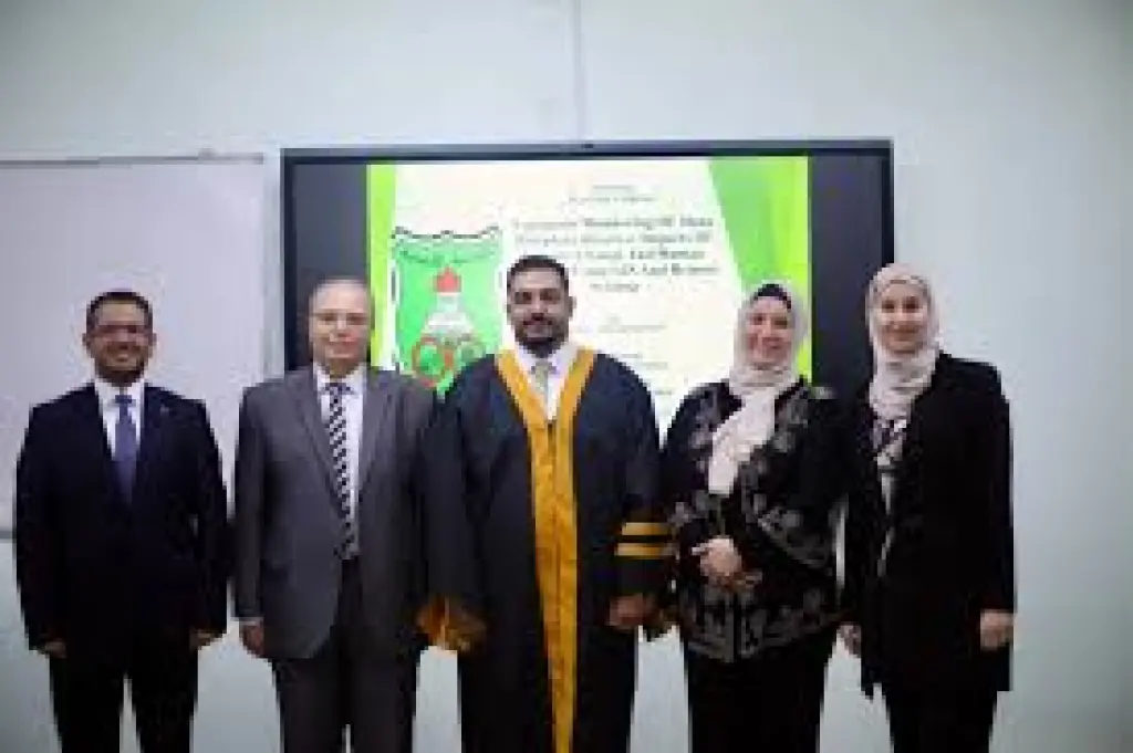 رسالة ماجستير حول مراقبة التغيرات في الغطاء النباتي في محمية ضانا