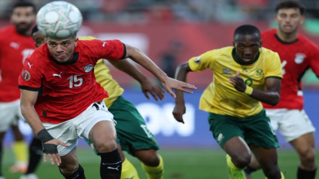 مصر تقتنص فوزا صعبا على جنوب إفريقيا لتبلغ دور 16 بكأس الأمم