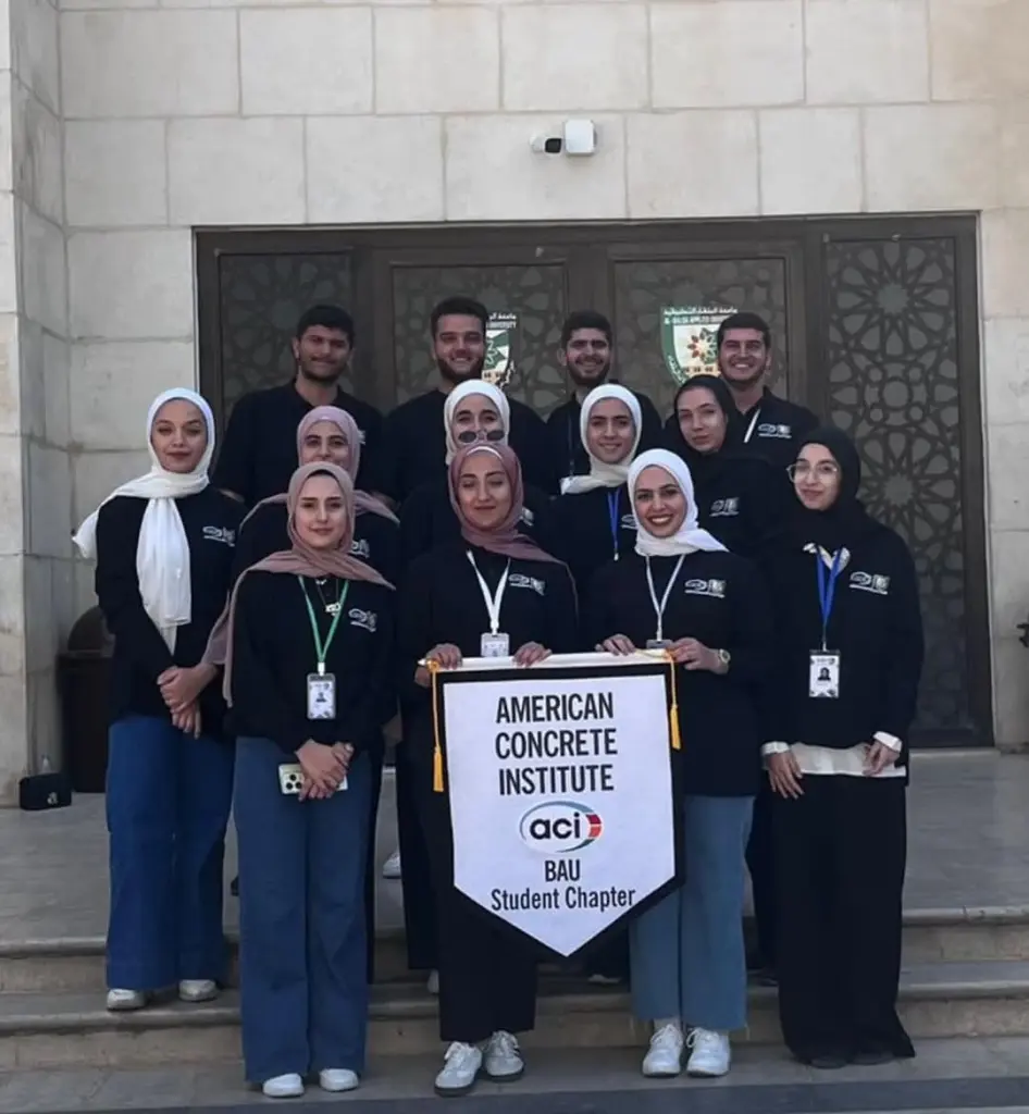 “البلقاء التطبيقية” تحصد جائزة الفرع الطلابي المتميز من معهد الخرسانة الأمريكي لعام 2024