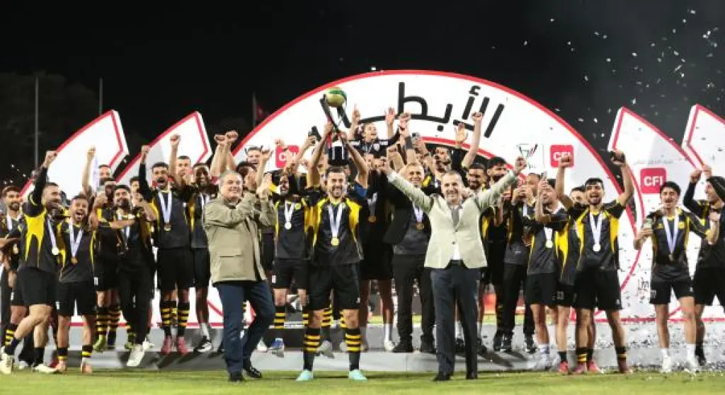 الحسين إربد يتوج بكأس الأردن