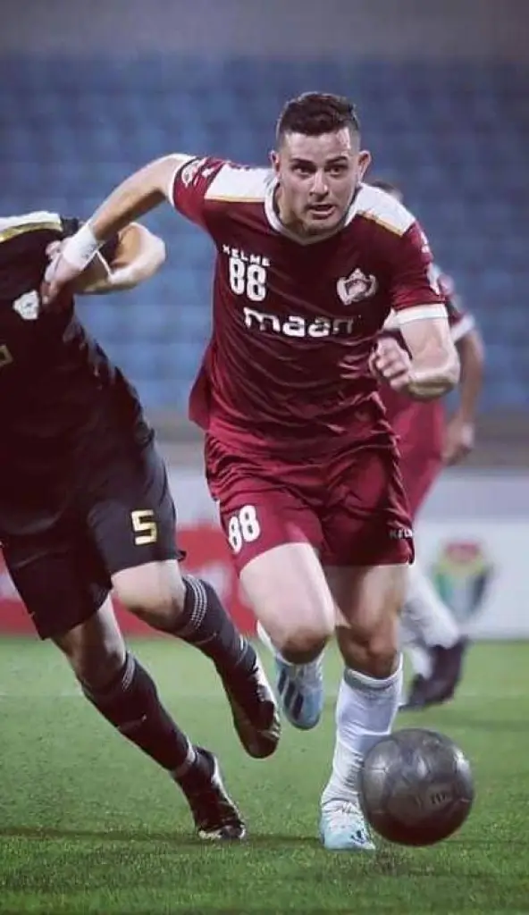اللاعب الأردني حربي عبدالله