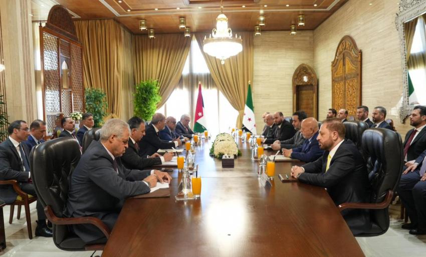 الأردن وسوريا يعربان عن ارتياحهما إزاء التطور المستمر والنمو المضطرد في علاقاتهما
