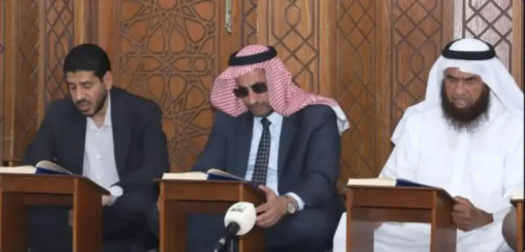 أمين عام الأوقاف يشارك ختمة القرآن الكريم بالشونة الجنوبية