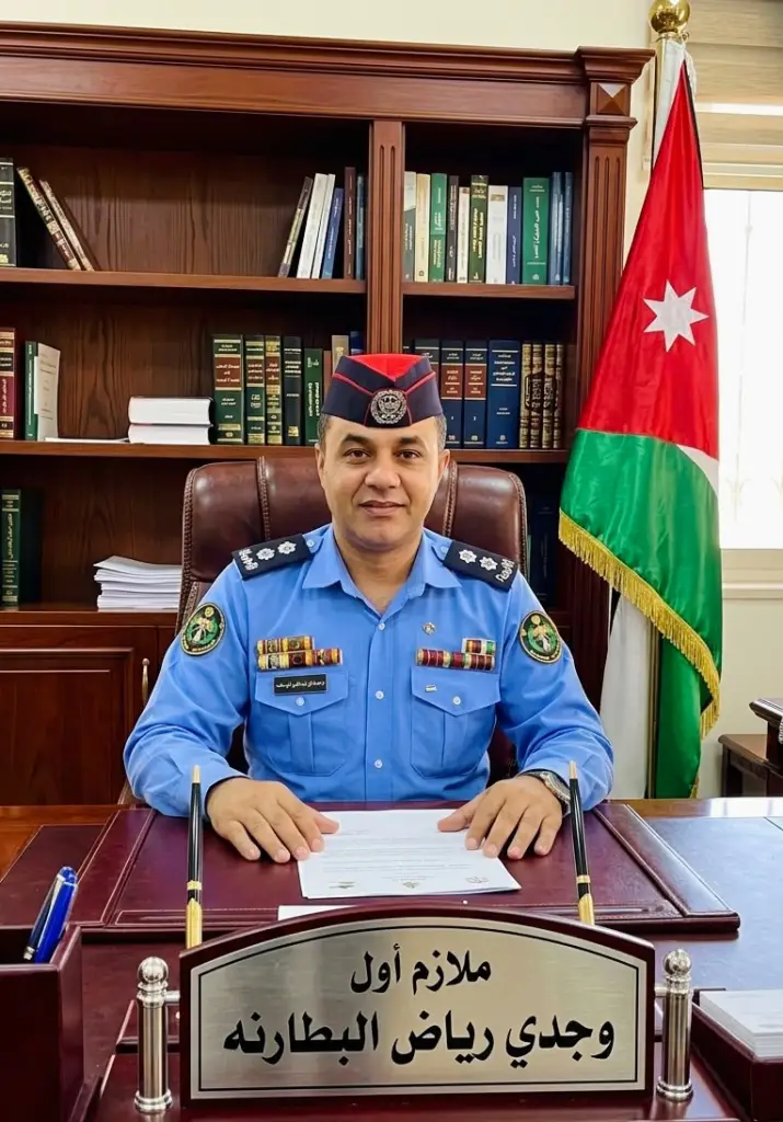 الملازم اول وجدي البطارنه مبارك الترفيع