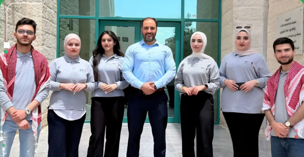 فرع معهد الخرسانة الأميركي بجامعة اليرموك يحقق المركز الثاني بمسابقة عالمية