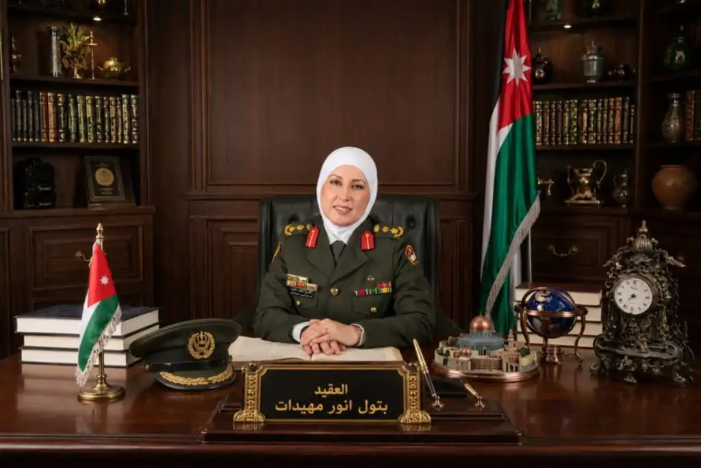 العقيد بتول مهيدات ... مبارك الترفيع