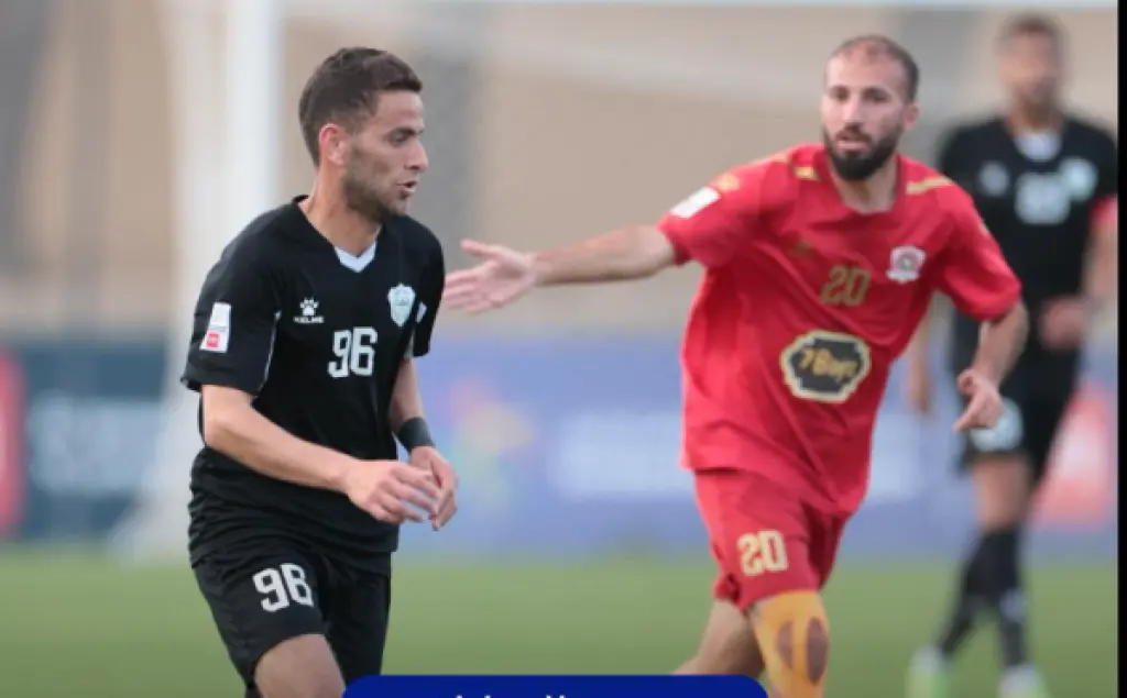 البقعة يتجاوز الجزيرة في دوري المحترفين