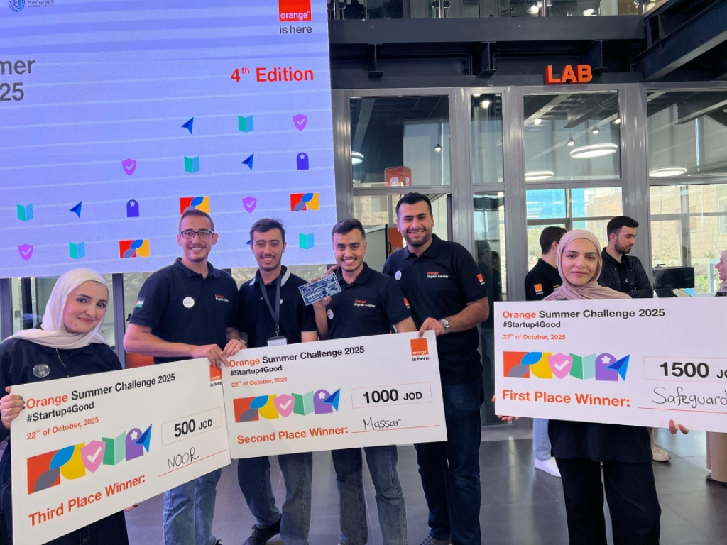 جامعة البلقاء التطبيقية تتصدر Orange Summer Challenge 2025 وتحصد المراكز الثلاثة الأولى