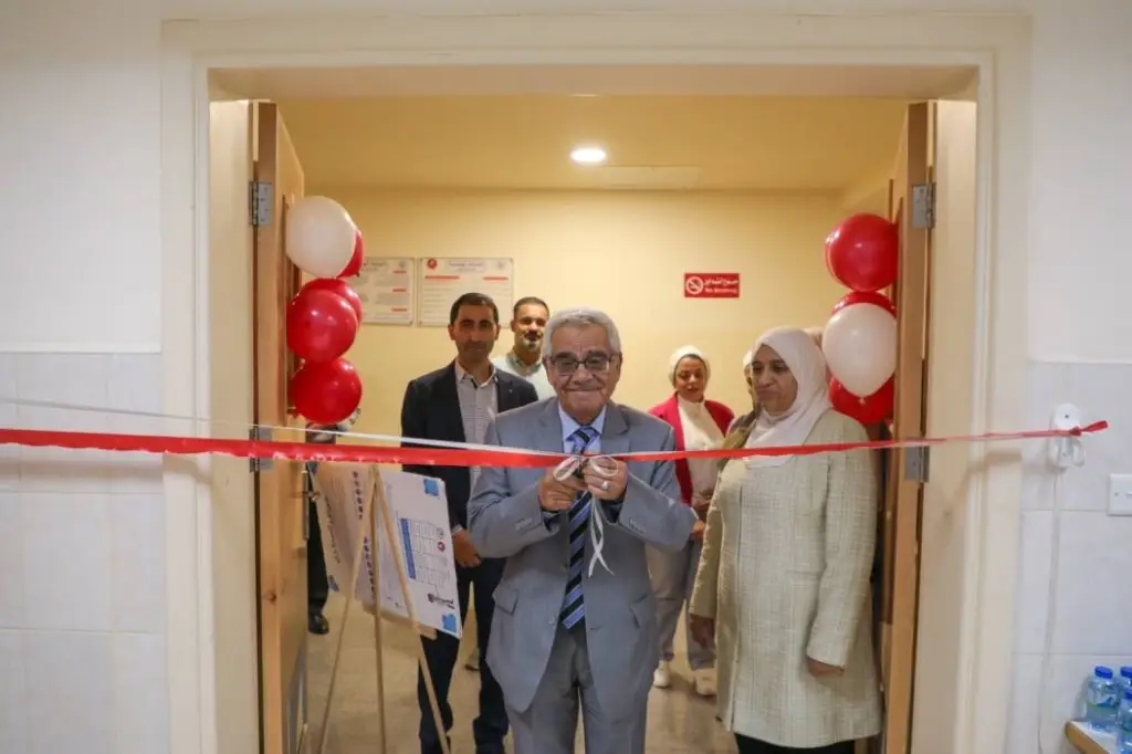 حملة تبرع بالدم بعنوان  قطرة دم حياة  في الجامعة الهاشمية