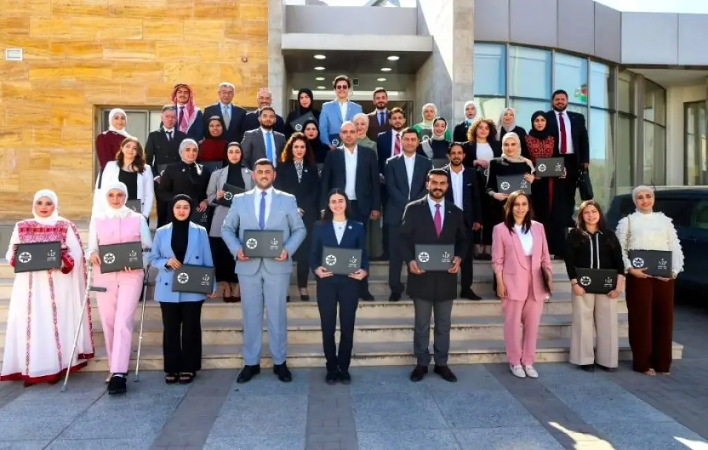 مشاركة عمان الاهلية بحفل تخريج الفوج الثاني من برنامج نشامى