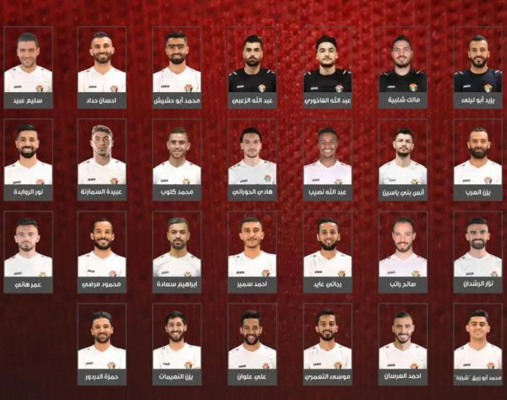 النشامى يعلن قائمته لمواجهة المنتخب الإسباني القلعة نيوز: