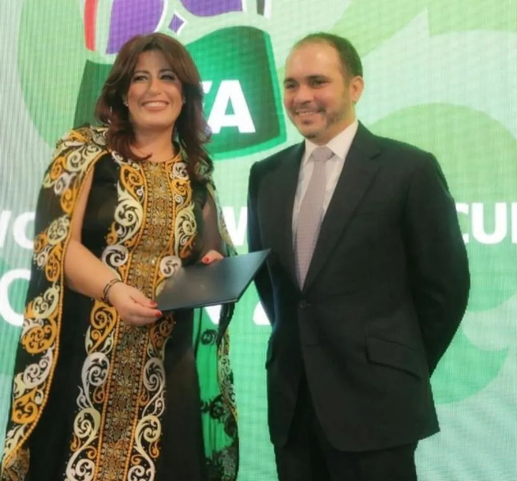 الزميلة الصباغ عضو  في للجنة النسوية بالاتحاد الاردني لكرة القدم