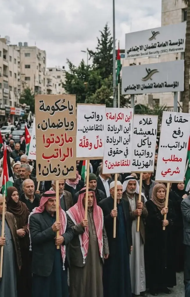 رسالة إلى الحكومة الموقرة بشأن عدالة رواتب المتقاعدين